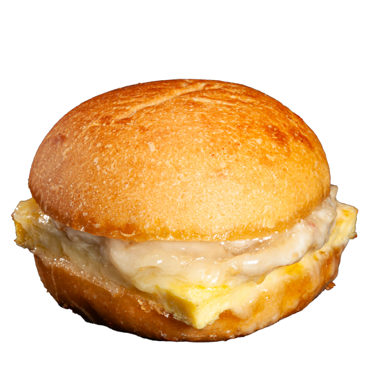 Sausage, Egg, and Colby on Brioche