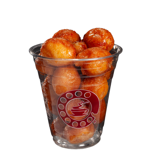Orange Creamsicle Donut Poppers