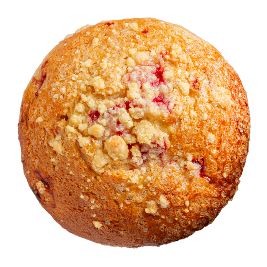 Raspberry Lemon Muffin Top