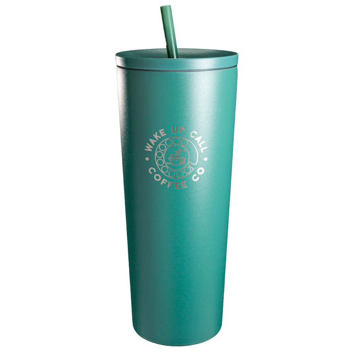 Stainless Steel WUCCo Tumbler – Wake Up Call Coffee
